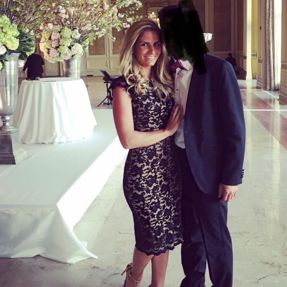 ABS Black Formal Dress